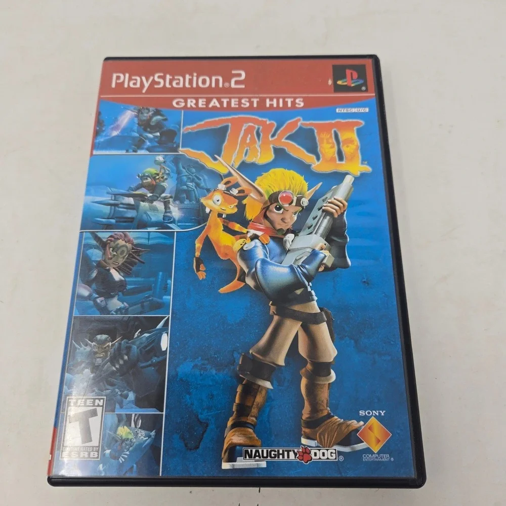 Jak II PlayStation 2 PS2 Greatest Hits CIB Naughty‎ Dog Action Adventure Tested